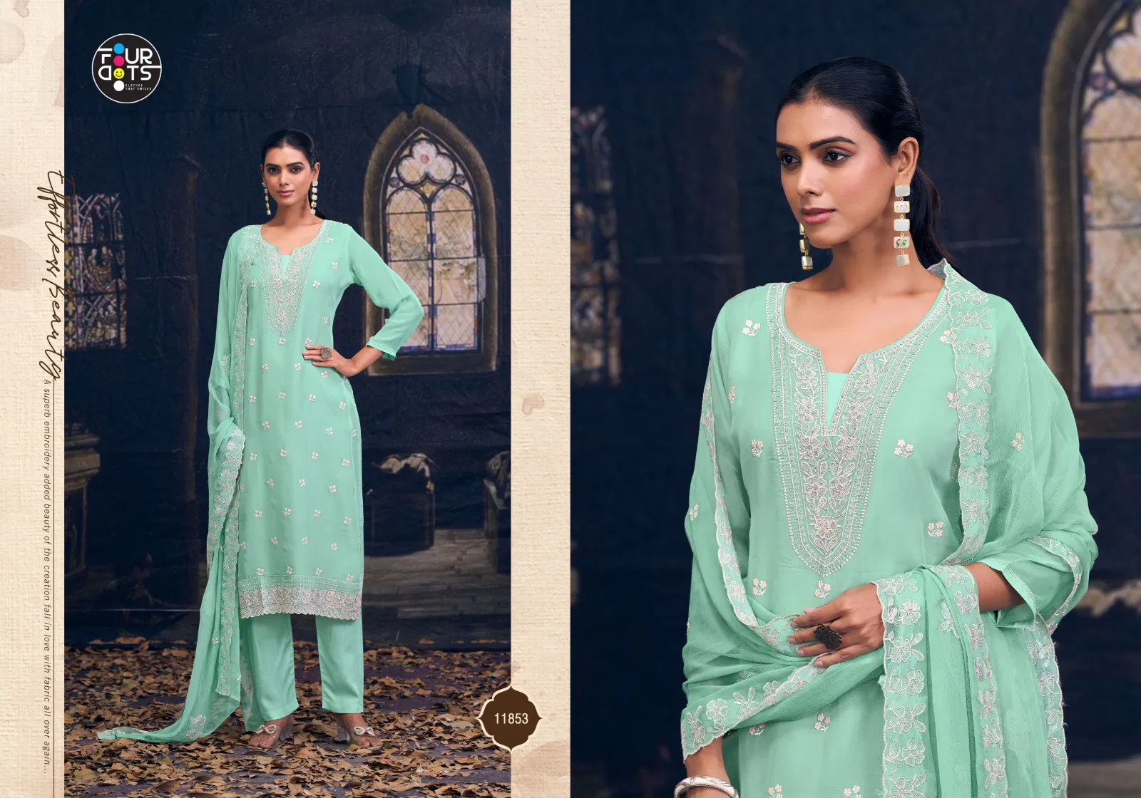 Gianna By Fourdots Viscose Designer Salwar Suits Wholesalers In Delhi